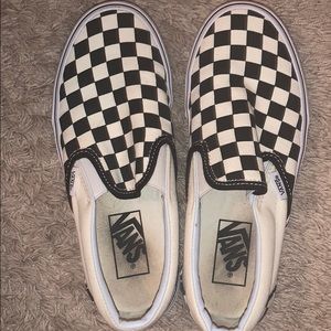 Checkered Vans